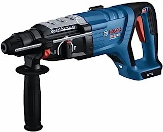 BOSCH GBH18V-28DCN 18V بدون فرش، متصل جاهز SDS-plus® Bulldog ™ 1-1 / 8 In. المطرقة الدوارة (الأداة العارية)