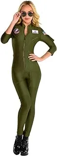 Top Gun Maverick Flight Women Costume - Small 2-4, 1 Pc