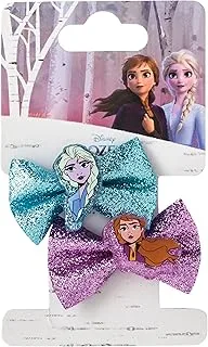 Disney Girl's Frozen 2 Movie Bow Clip, Multicolou, One Size