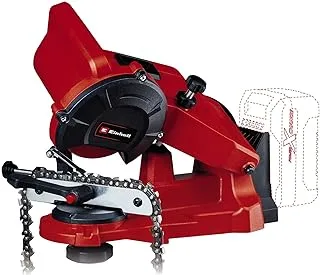 Einhell Cordless ChainSaw Sharpener GE-CS 18 Li - Solo Power X-Change (18 V, Lithium-Ion, Depth Stop, Chain Tensioner, Precision Angle Adjustment, LED Light, Supplied Without Battery and Charger)