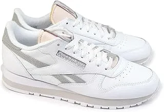 Reebok CLASSIC LEATHER, Unisex Shoes, FTWWHT/PUGRY3/PUGRY2,40 EU