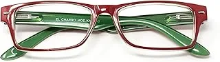 El CHARRO Kansas Reading Glasses Red/Green +1.5 Dioptres - 1 Product