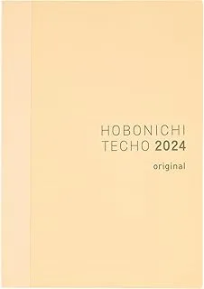 كتاب Hobonichi Techo الأصلي [اليابانية/A6/بداية يناير 2024/بداية الاثنين]