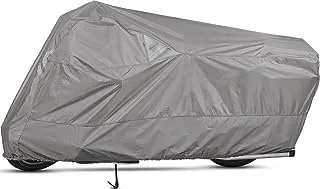 Dowco Guardian 50004-07 WeatherAll Plus Indoor/Outdoor Waterproof Motorcycle Cover: Grey, X-Large