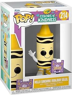 Funko Pop! Ad Icon: Crayola - Yellow Crayon - Sunshine Crayon - (Kindness) - Collectable Vinyl Figure - Gift Idea - Official Merchandise - Toys for Kids & Adults - Ad Icons Fans