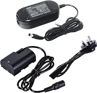 DMK Power ACK-E6 Camera AC Power Adapter with DC Coupler DR-E6 charger Replacement for LP-E6/LP-E6N Battery Fully Decoded fit Compatible with Canon EOS 5D MARK II III 70D/7D 60D/6D 5DS 5DR Camera