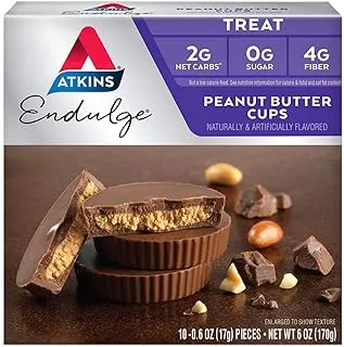 ATKINS Endulge Peanut Butter Cups 10 Pieces (17g Each)