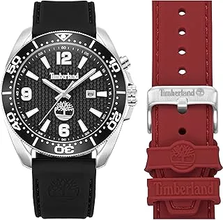 Timberland TDWGN0010001 Men's Analogue Quartz Watch with Silicone Strap