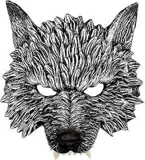 Wolf Mask, Animal Head Masks for Adult, Scary Werewolf Mask for Festival Cosplay Halloween Costume