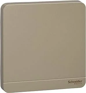 Schneider Electric AvatarOn, 1 Gang, Blank Plate, Wine Gold, E8330X_WG