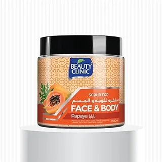 Beauty Clinic Papaya Face and Body Scrub 500 ml