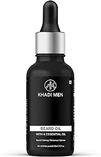 Khadi Men Beard Oil with 6 essential oils 30 Ml