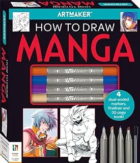 Hinkler Art Maker Essentials How to Draw Manga Kit