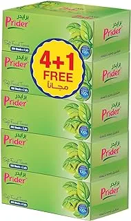 Prider Facial Tissue 2PLYX200 Sheets,Permium Quality Sterilized Tissue, Cotton Feel soft Tissue Suitable for All Skin Types, Prider Premium Tissue Sterilized by Steripro For Germ Protection.