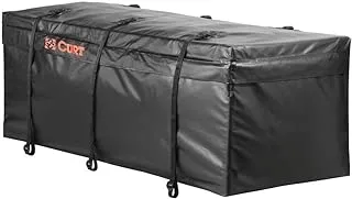 CURT 18211 56 x 22 x 21-Inch Weather-Resistant Black Vinyl Cargo Bag for Hitch Carrier