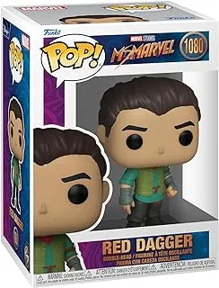 Funko Pop! Marvel: Ms. Marvel - Red Dagger - Collectable Vinyl Figure - Gift Idea - Official Merchandise - Toys for Kids & Adults - TV Fans - Model Figure for Collectors and Display