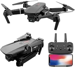 Drone with Camera, Sg108 RC Drone with Camera 4K Camera Brushless Drone Dual Camera 5G WiFi FPV GPS Optical Flow Positioning Gesture Photo Video Point of Interest Flight Follow Me RC Qudcopt