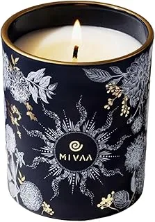 Mivaa Scented Candles - 100% Soy Wax, 40 hrs Burn, Lead-Free Wicks, Holiday, Fall, Winter & Christmas Gift Set - Seasonal Ambiance with Pink Champagne