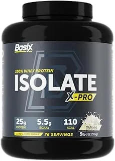 Basix WHEY PROTEIN ISO X-PRO VANILLA 5LB