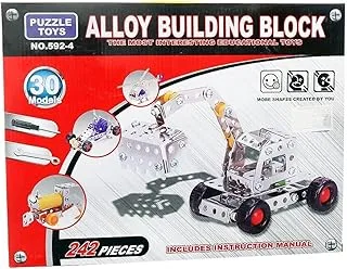 242 Pieces Metal Meccano Toy