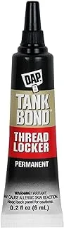 DAP INC TankBond 7079800166 High Strength Thread Locker, Red, 2 Ounces