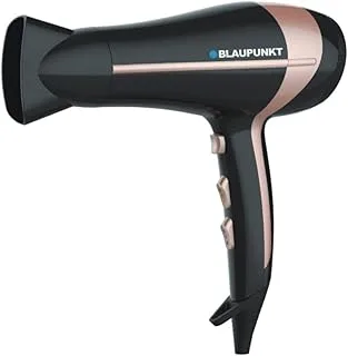 Blaupunkt Hair Dryer, 2000W, 3 Temperature And 2 Airflow Settings, Ionic Function, Concentrator, Diffuser, SDL425BK