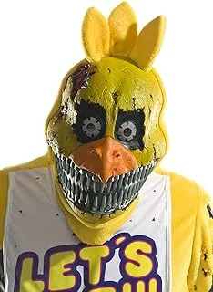 Rubie's Costume Co. Men's Five Nights at Freddy's Nightmare Chica 3/4 Mask