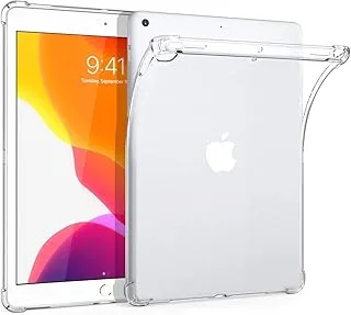 AWH Clear Case for iPads - Fit TPU Shock-Absorption [Reinforced Corners][Crystal Clear Cover] Transparent Back Protective Cover for (iPad 10.2