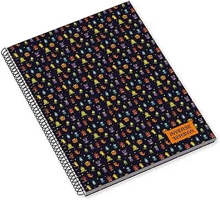 Ambar 80 Sheets 90 GSM Inverse Teen Hard Cover Spiral Note Book, A5 Size