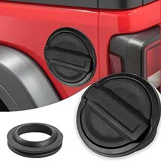 Gas Cap Fuel Door Gas Tank Cover for Jeep Wrangler JL 2-Door 4-Door 2018 2019 2020