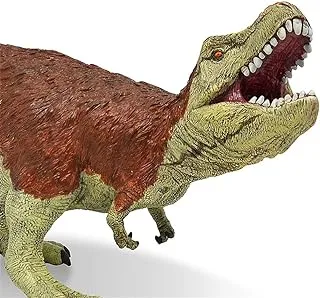 RECUR Tyrannosaurus Rex Dinosaur Toy, Feathered T.Rex Action Figures Plastic Model 13.8inch Collectibles or Creative Gifts for Boys Toys Kids Toy Realistic Jurassic Trex Dinosaur red 8120D