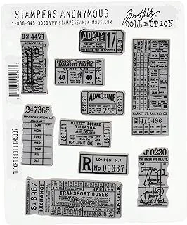 StampersA Cling Stamp THoltz Ticket Booth