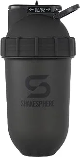 ShakeSphere Tumbler Original - 700 ml Frosted Black - Black Logo