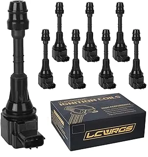 LCWRGS Set of 8 Ignition Coils Packs for 5.6L V8 Nissan Titan Armada Pathfinder Infiniti QX56 2007 2008 2009 2010 2011 2012 2013 2014 2015 5.6 Coils OE# UF551