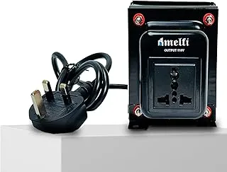 Melfi™ 1000 Watt Step Down Transformer. 220 Volt to 110 Volt Voltage Power Converter