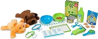 Melissa and Doug Feeding & Grooming Pet Care Play Set