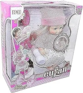 H & H Baby Doll with Hat and Various Accessories Playset for Girls