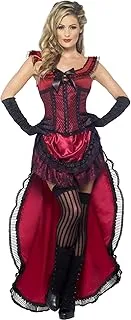 Smiffys Deluxe Western Authentic Brothel Babe Costume - Multi-Colour