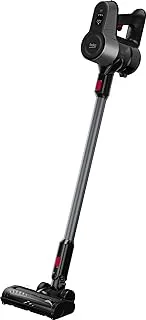 Beko Cordless Vacuum Cleaner VRT74225VI, Stick, Run Time 45mins, BLDC 350W Motor, LCD Screen, LED Lights, Bagless, 0.6L Capacity, 100 Watts Suction - Black