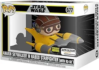 Funko Pop! Ride Deluxe: SW - Anakin In N. STRFTR - Star Wars - Amazon Exclusive - Collectable Vinyl Figure - Gift Idea - Official Merchandise - Toys for Kids & Adults - Movies Fans