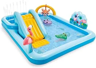 Inflatable Pool Play Center Jungle 258 x 216 x 84 cm Intex