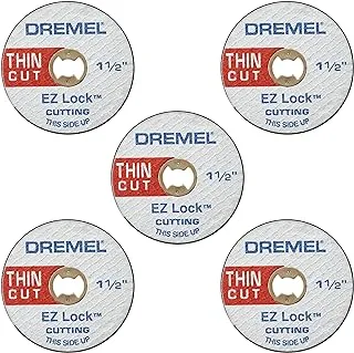 Dremel EZ409 1-1/2-Inch EZ Lock Thin Cut, Silver