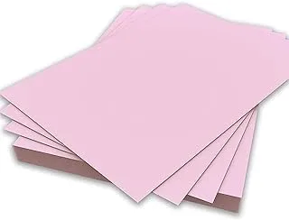 Maxi 180Gsm Premier Color Chart Paper 25-Sheets for Drawing and Painting, 50 cm x 70 cm Size, Pink