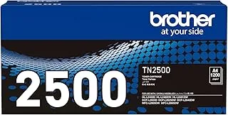 Brother Genuine TN2500 Standard Yield Black Ink Printer Toner Cartridge, Prints up to 1,200 pages