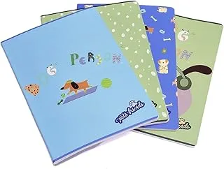 Ambar Pet Person Boy 48 Sheets Exercise Notebook 10-Pack, A4 Size