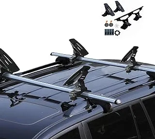 Onefeng Sports Saddle Kayak Roof Rack Canoe Mount Holder Cradle Boat Carrier for Most Car SUV Cross Bars