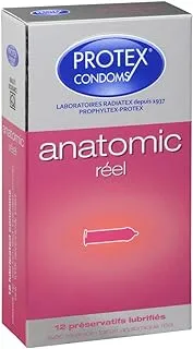 Protex Anatomical Condoms Real Pack of 12