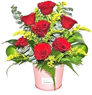 House of Flowers Red Roses Flower Arrangement