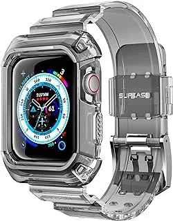 SUPCASE [Unicorn Beetle Pro Designed for Apple Watch Series 9/SE2/8/7/6/SE/5/4 [41/40mm], Rugged Protective Case with Strap Bands