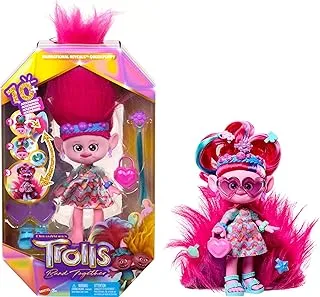 DreamWorks Trolls Band Together Hairsational تكشف عن دمية Queen Poppy Fashion وأكثر من 10 إكسسوارات